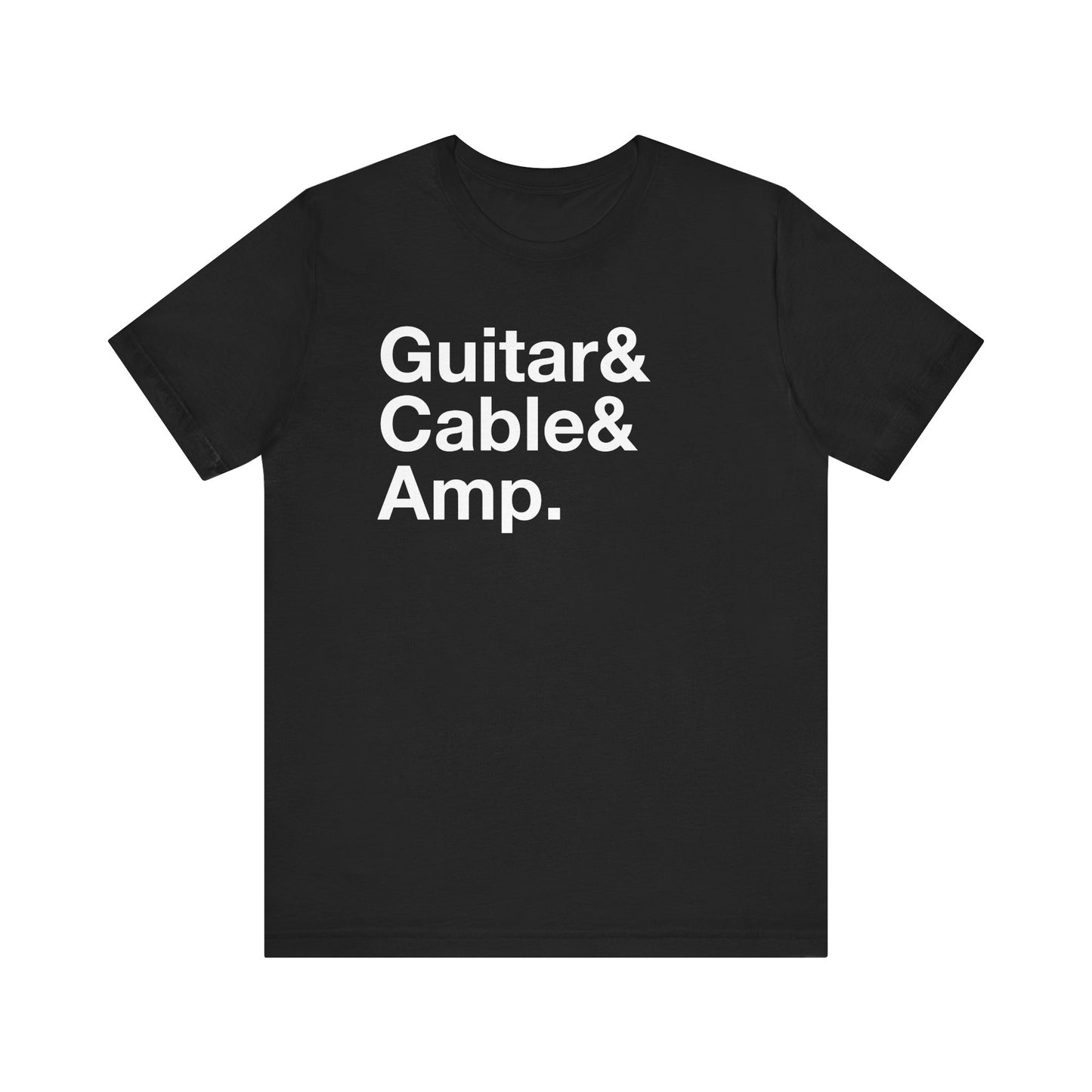 Guitar, Cable & Amp T-Shirt