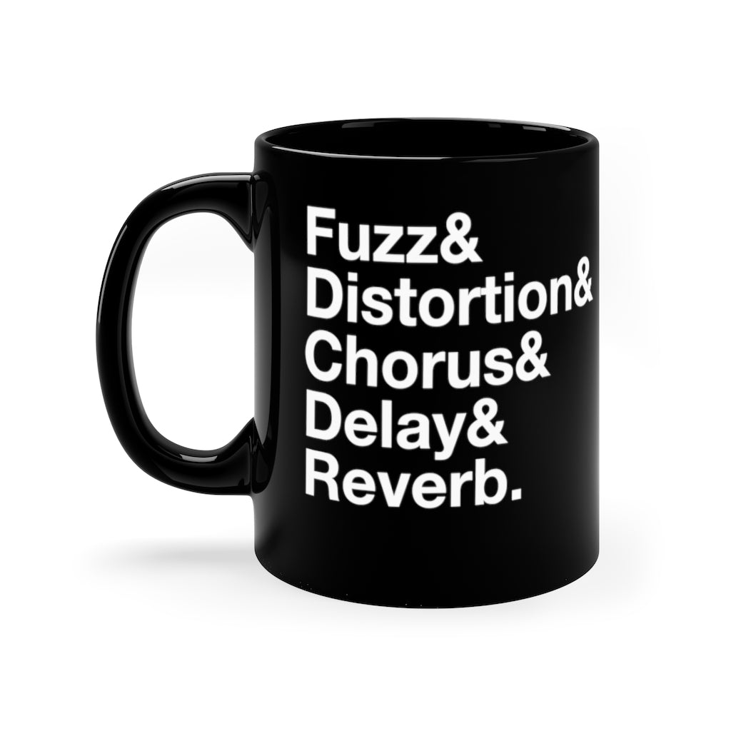Pedal Chain - Black Coffee Mug, 11oz
