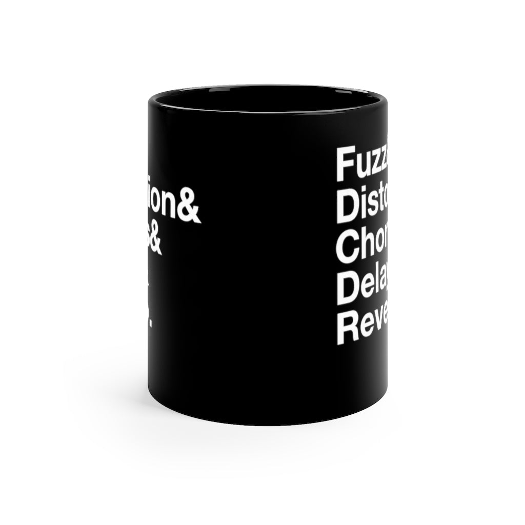 Pedal Chain - Black Coffee Mug, 11oz